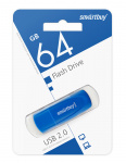 USB2.0 флеш-накопитель SmartBuy 64GB Scout Blue (1/10)