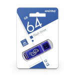 USB3.0 флеш-накопитель SmartBuy 64GB Glossy Dark blue (1/10)