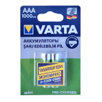 Аккумулятор Varta HR03/AAA 1000mAh 2BL  (57033) (2/20)
