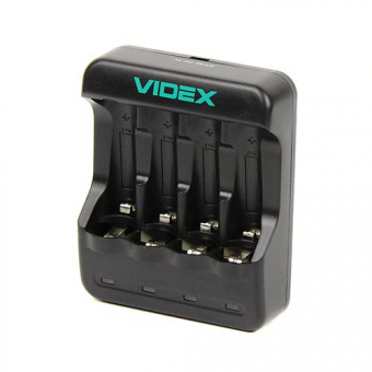 Зарядное устройство  VIDEX VCH-N400 (пустое, 1-4 х AA, AAA) (1/20) 