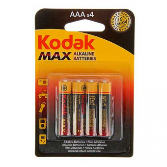 Элементы питания KODAK MAX LR3 4BL [K3A-4] (40/200)