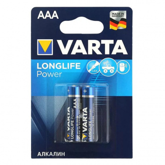 Элементы питания Varta LONGLIFE POWER (high energy) LR3  2BL (4903121412) (20/100)