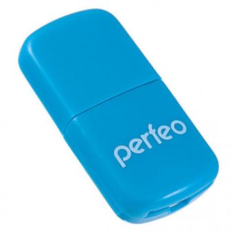 Картридер PERFEO PF-VI-R009 для MicroSD Blue (PF_4387) (1/200)