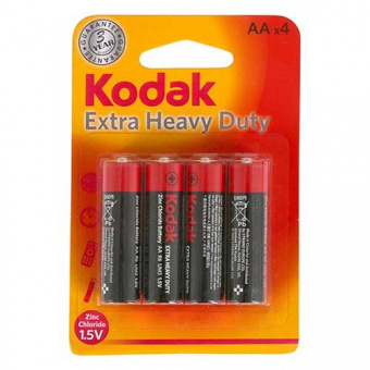 Элементы питания KODAK R6 4BL Heavy Duty [KAAHZ-4] (80/400)