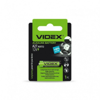 Элементы питания VIDEX A27 1BL, 12V (12/240) 