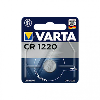 Элементы питания Varta CR1220 1BL (6220) (1/10/100)