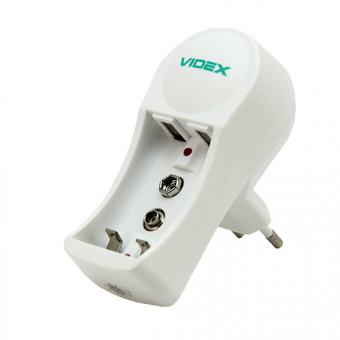 Зарядное устройство  VIDEX VCH-N201 (пустое, 1-2 х AA, AAA, 9V) (1/20)