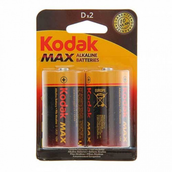 Элементы питания KODAK MAX LR20 2BL [KD-2] (20/100)