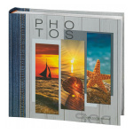 Фотоальбом Image Art 200ф 10x15, (IA-200BB) 381 серия, прошитый, морской (1/12)