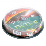 Диски DVD+R VS Box 10 8,5GB Double Layer Full Ink Print (10/200)