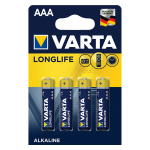 Элементы питания Varta LONGLIFE LR3 4BL (4103101414) (4103101894) (4/40/200)