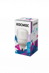 Лампы светодиодные КОСМОС, HW, 40w, E27, 6500K, яркий +переходник E40 (1/20)