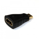 Переходник PERFEO A7001, HDMI C (mini HDMI) вилка - розетка HDMI A (1/200)