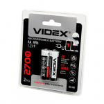 Аккумулятор VIDEX HR6/AA 2700mAh 2BL (2/20/200) 