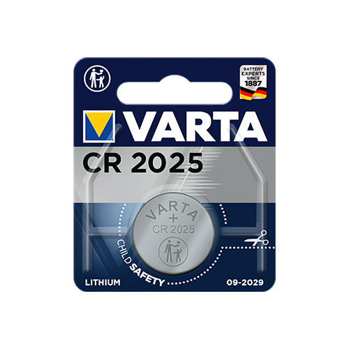 Varta CR2025 1BL 6025 1 10 100 YELLOW OPT
