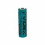Аккумулятор VIDEX 14500  800mAh bulk/1pcs 3.7V без защиты (1/50/600) 
