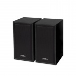 Колонки 2.0 PERFEO PF_4327, "CABINET" USB, мощность 2х3 Вт (RMS), черный (1/10)