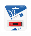 USB3.0 флеш-накопитель SmartBuy 32GB Stream Red (1/10)