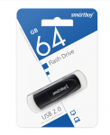 USB2.0 флеш-накопитель SmartBuy 64GB Scout Black (1/10) 