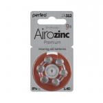 Элементы питания PERFEO для слух.аппар. ZA312 6BL Airozinc Premium (6/60/600)