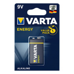 Элементы питания Varta ENERGY 6LR61 1BL 9V (4122) (10/50)