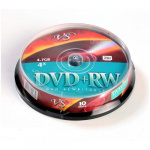 Диски DVD+RW VS Box 10 4x 4.7Gb (10/600)