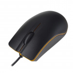Мышь проводная PERFEO PF_A4492 "LINE", 3 кн, DPI 1000, 3 кн, USB, чёрная (1/50)