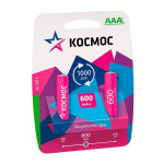 Аккумулятор КОСМОС-AAA  600 mAh 2BL (2/24)
