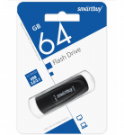 USB3.0 флеш-накопитель SmartBuy 64GB Scout Balck (3.1) (1/10) 