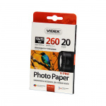 Фотобумага VIDEX PPSA6-260/20 10*15 260г/м2 Микропористая, шелковистоглянцевая (20л) (1/134) 
