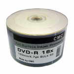 Диски DVD-R CMC Bulk 50 Full Ink Print (50/600)