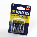 Элементы питания Varta LONGLIFE LR14 2BL (4114113412) (2/20/200)