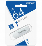 USB3.0 флеш-накопитель SmartBuy 64GB Scout White (3.1) (1/10)