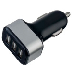 Адаптер USB PERFEO авто I4622 2xUSB 3.1A чёрный (1/60)
