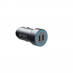 Зарядное устройство USB EPILSO EPD-CA105 60Вт авто (USB-C x2) серый (1/100)