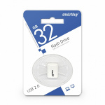 USB2.0 флеш-накопитель SmartBuy 32GB Lara White (1/10) 