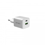 Зарядное устройство USB EPILSO EPD-PA210 30Вт GaN (USB-C, USB-A) белый (1/50)
