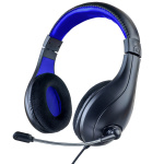 Наушники с микрофоном PERFEO PF_C3204 LINK POWER полноразмерные, синий (1/20)