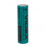 Аккумулятор VIDEX 18650 3000mAh bulk50 без защиты (1/50/600) 