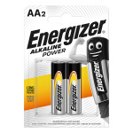 Элементы питания ENERGIZER LR6 2BL Alkaline POWER (2/48) 