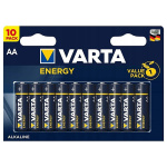 Элементы питания Varta ENERGY LR6 10BL (4106) (10/200)