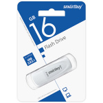 USB3.0 флеш-накопитель SmartBuy 16GB Scout White (3.1) (1/10) 