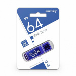 USB3.0 флеш-накопитель SmartBuy 64GB Glossy Dark blue (1/10) 