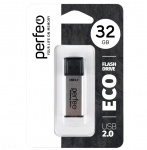 USB2.0 флеш-накопитель PERFEO 32GB E03 Silver economy series (1/10)