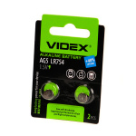 Элементы питания VIDEX  AG 5 2BL, (393,754) (48/1296) 