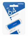 USB2.0 флеш-накопитель SmartBuy 64GB Scout Blue (1/10) 