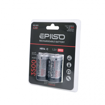 Аккумулятор EPILSO HR14/C 3500mAh 2BC 1.2V LSD (2/12/96)