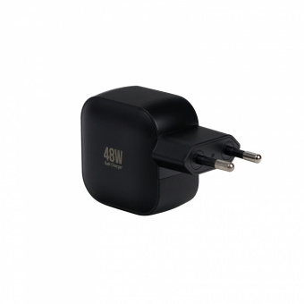 Зарядное устройство USB EPILSO EPD-PA220 48Вт GaN (USB-C, USB-A) чёрный (1/40)