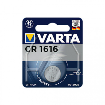 Элементы питания Varta CR1616 1BL (6616) (1/10/100)