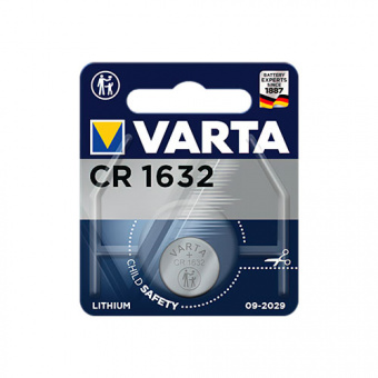 Элементы питания Varta CR1632 1BL (6632) (1/10/100)